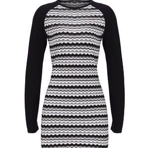 Trina Turk black and white dress